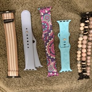 Variety of Apple Watch Bands (8 total)